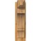 Ekena Millwork Balboa Craftsman Rough Sawn Outlooker, Western Red Cedar, 6"W x 14"D x 22"H OUT06X14X22BOA04RWR - alternate 4